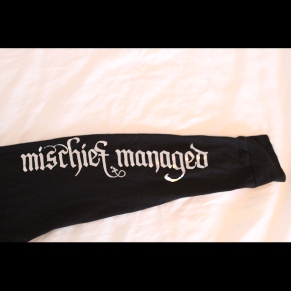 Harry Potter Marauders Map long sleeve shirt - Picture 2 of 4